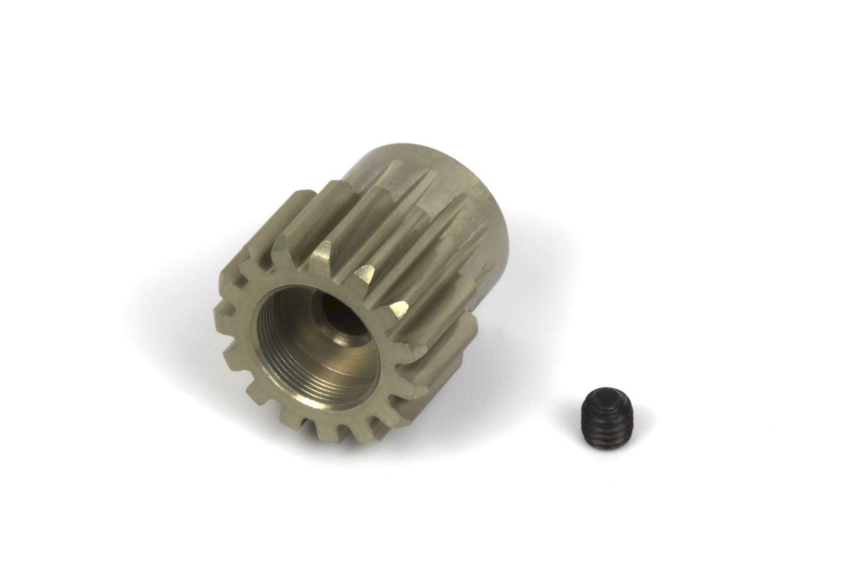 15T Alu Pignon moteur (0.8 M / 32DP 3.175mm) - Breizh Modélisme.