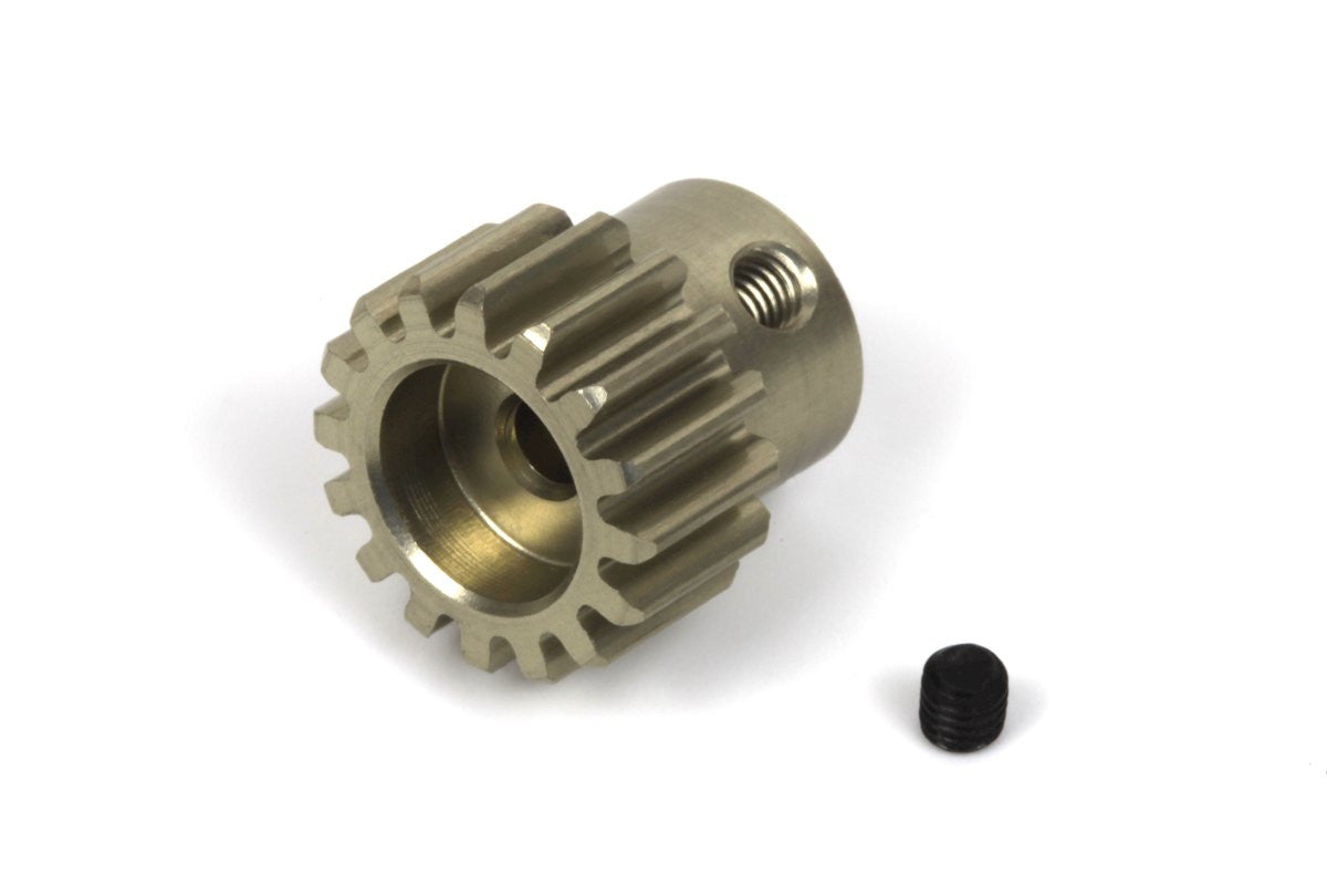 16T Alu Pignon moteur (0.8 M / 32DP 3.175mm) - Breizh Modélisme.