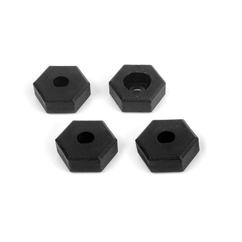 4 hexagones de roue 12mm Maverick Atom 150528 - Breizh Modélisme.