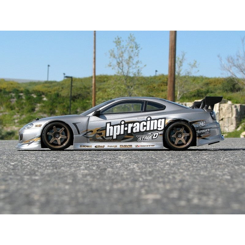 Carrosserie 1/10 piste NISSAN SILVIA (S15/200mm) HPI 17530 - Breizh Modélisme.