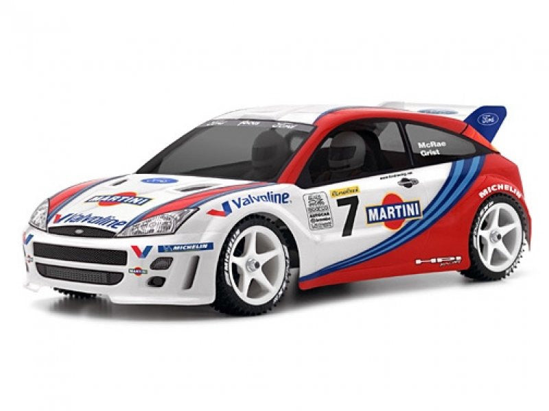 HPI 7412 Carrosserie transparente 200mm Ford Focus Wrc - Breizh Modélisme.