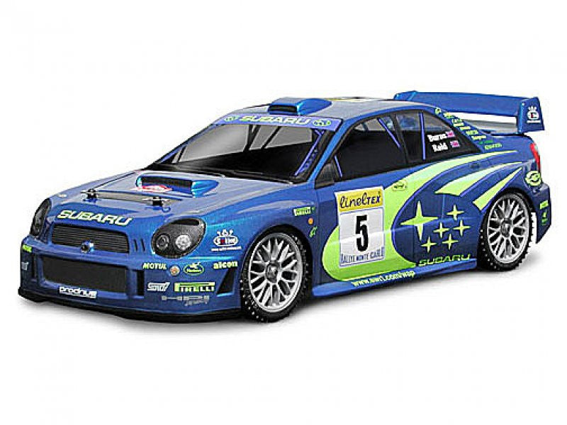 HPI 7458 Carrosserie transparente 200mm Subaru Impreza Wrc 2001 - Breizh Modélisme.