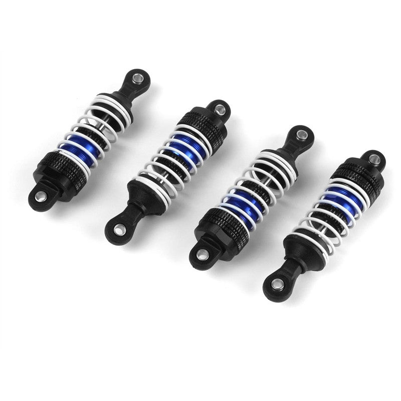 Set de 4 amortisseurs bleu Maverick Atom 150555 - Breizh Modélisme.