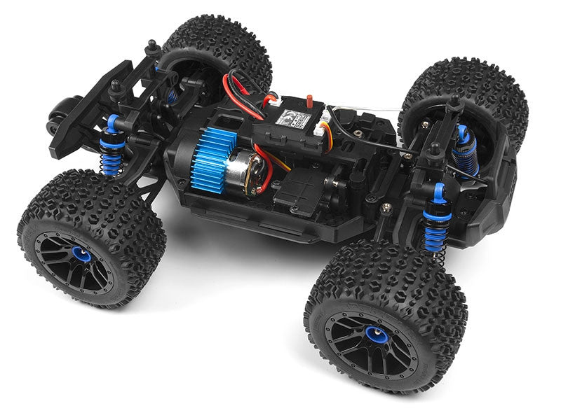 Monstertruck RC 1/18 Maverick Atom 150565 bleu