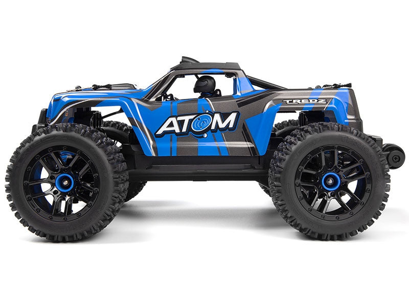 Monstertruck RC 1/18 Maverick Atom 150565 bleu