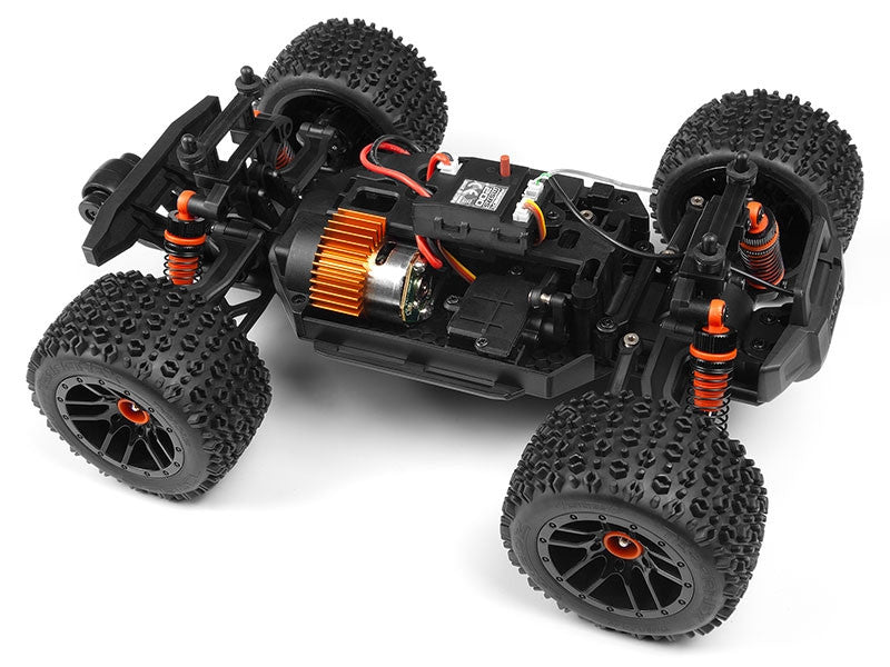 Monstertruck RC 1/18 Maverick Atom 150567 orange - Breizh Modélisme.