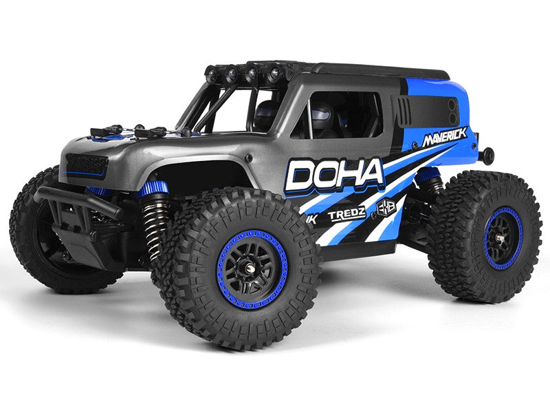 Voiture télécommandée 1/20 Maverick Doha 150700 bleu