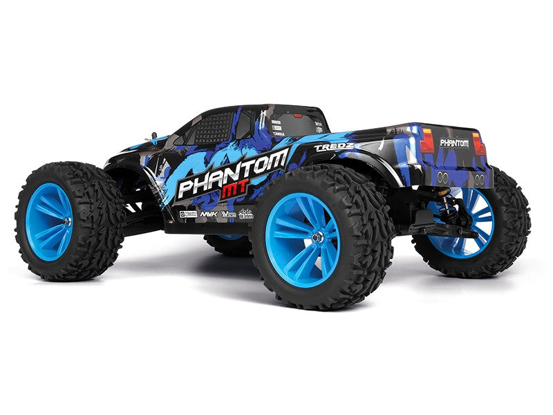 Maverick Phantom MT 1/10 4x4 Monster bleu - MV150603