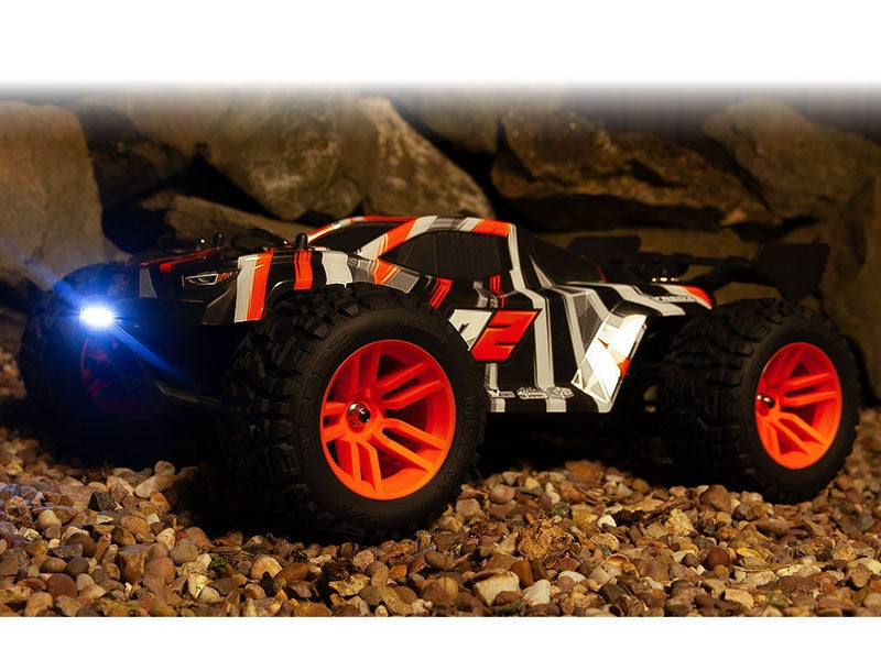 Maverick RC Quantum2 XT stadium truck 1/10 Orange - MV150403 - Breizh Modélisme.
