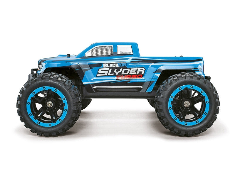 Monster Slyder MT Turbo Hyper rapide 2S Brushless 4WD RTR bleu 540201