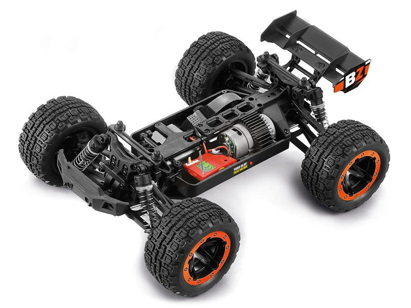 Truggy télécommandé 4WD Blackzon Slyder orange 1/16 RTR - 540097 - Breizh Modélisme.