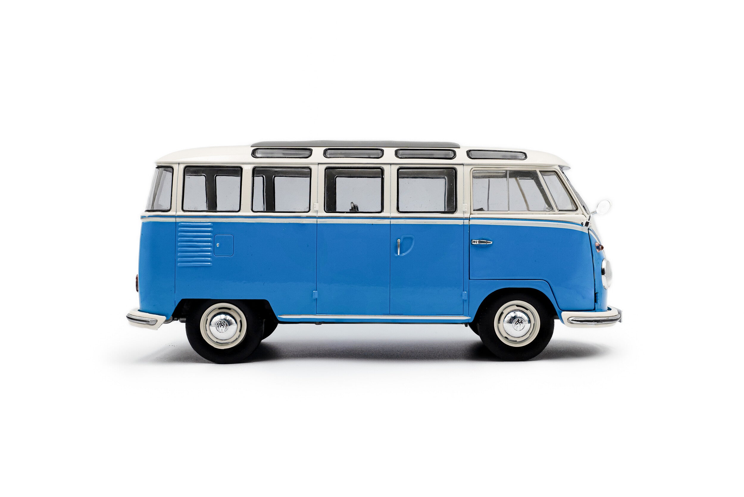 Solido S1813401 miniature collection 1/18 Volkswagen T1 Samba bleu/blanc 1962 - Breizh Modélisme.