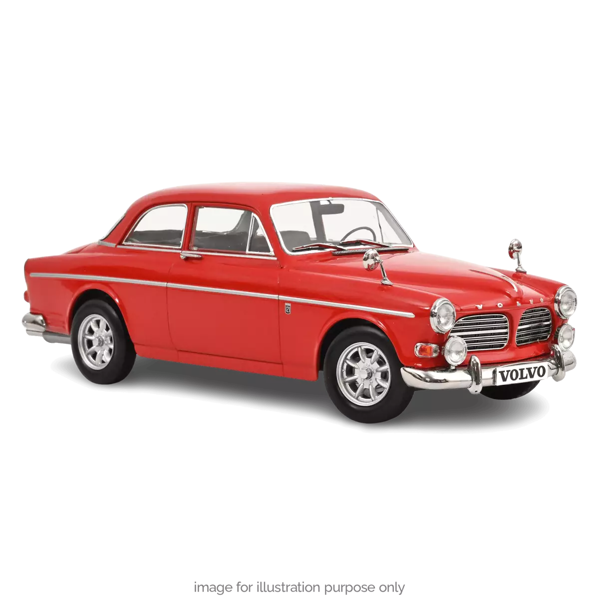 Voiture miniature collection 1/18 Volvo 123 GT 1968 Rouge Norev 188741