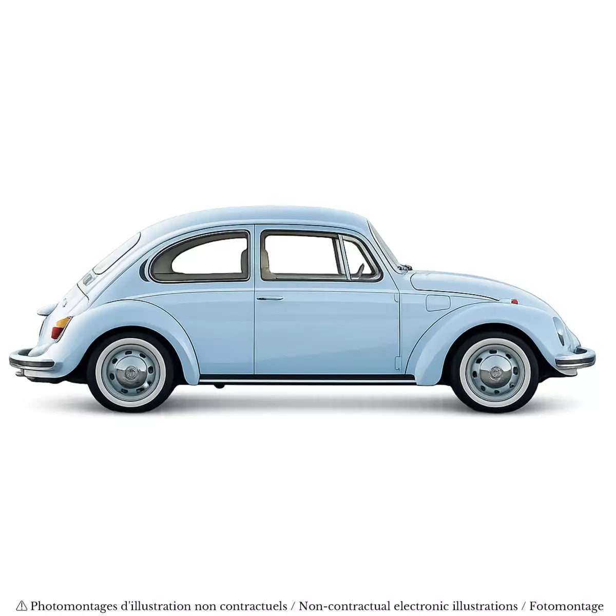 Voiture miniature collection 1/18 VW 1303 1973 Bleu pastel Norev 188676
