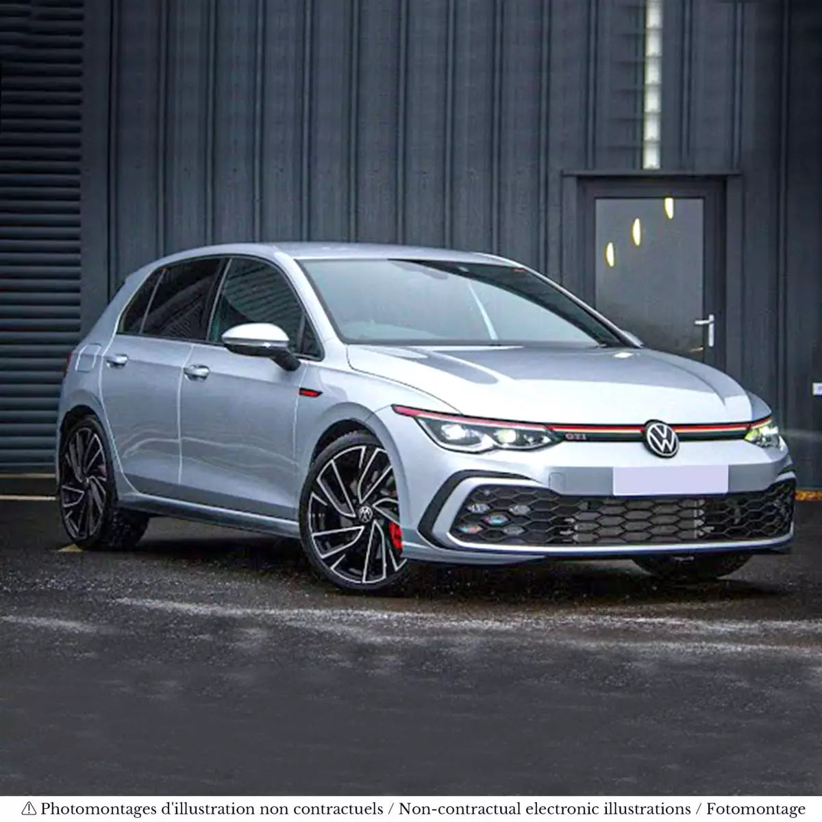 Voiture miniature collection 1/43 VW Golf GTI 2020 Reflet d'Argent Norev 840139
