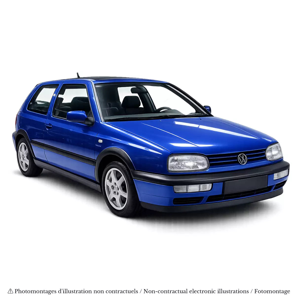 Voiture miniature collection 1/18 VW Golf GTI Color Concept 1994 Bleu Jazz Norev 188506