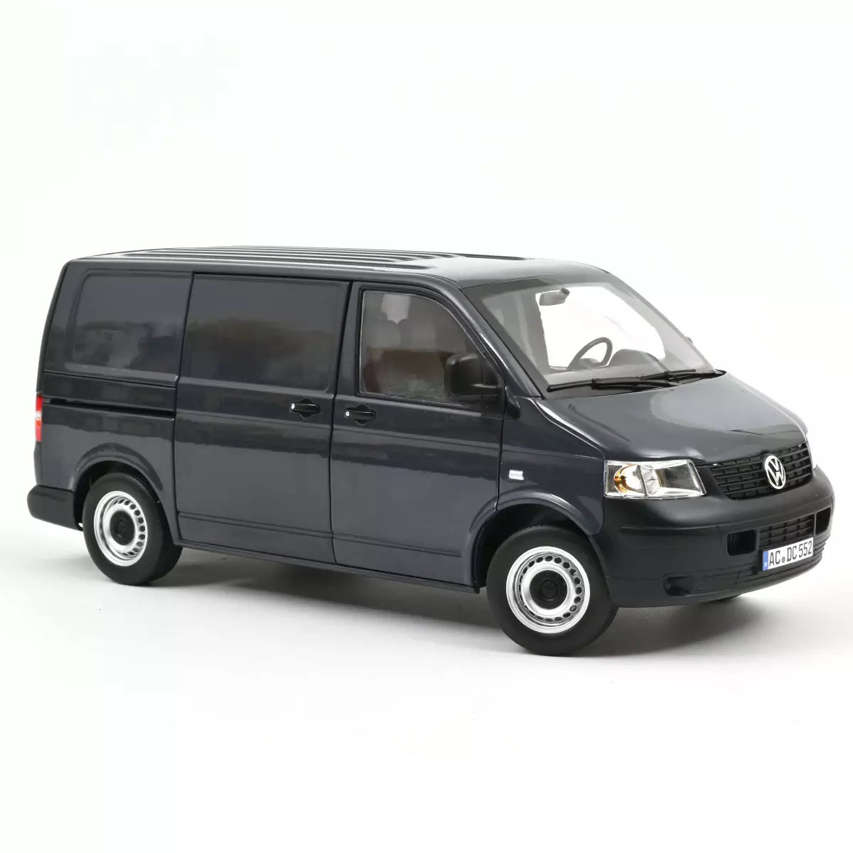 Voiture miniature collection 1/18 VW Transporter 2003 Gris anthracite Norev 188616