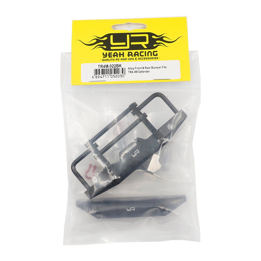 Pare choc Avant et Arrière Alu Traxxas TRX-4M 1/18 Defender - Breizh Modélisme.
