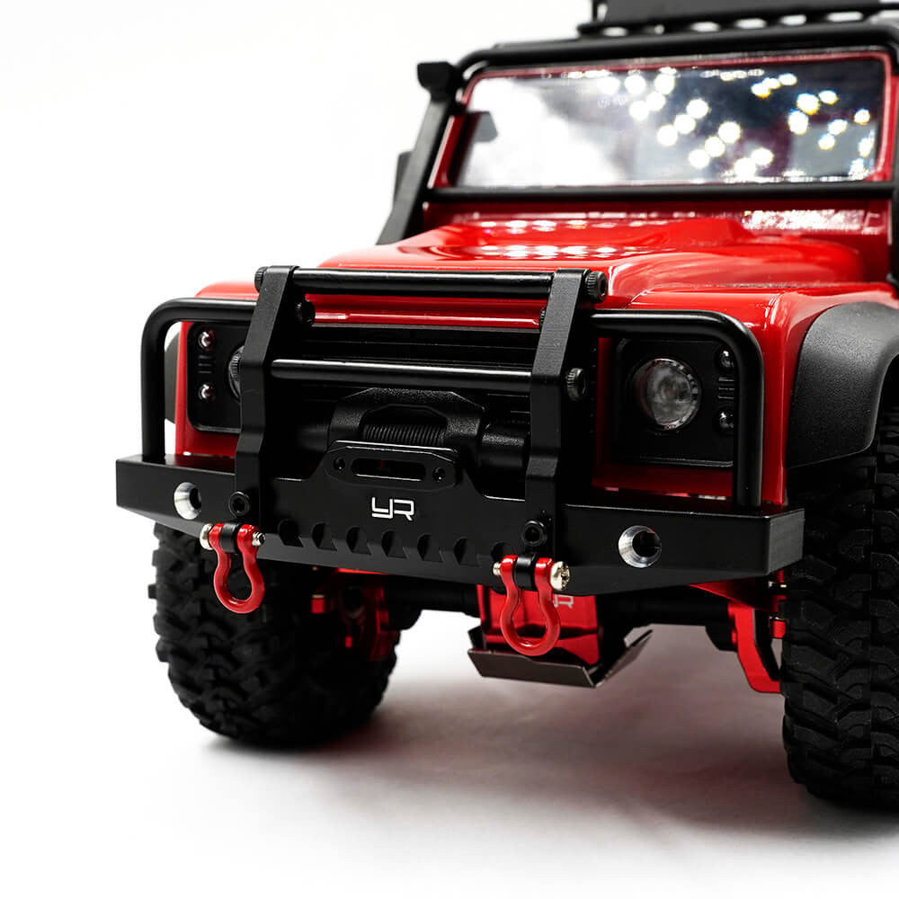 Pare choc Avant et Arrière Alu Traxxas TRX-4M 1/18 Defender - Breizh Modélisme.