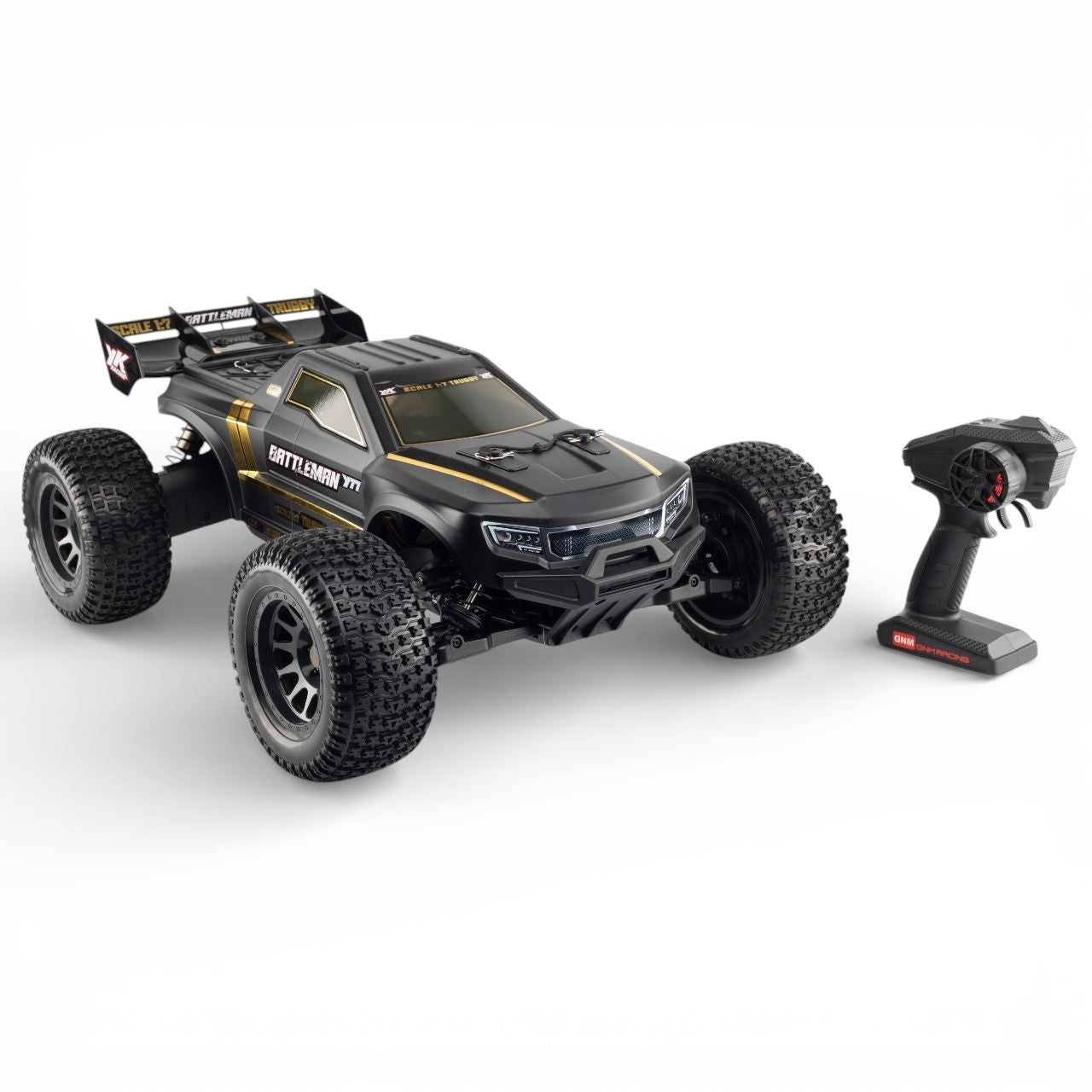Yikong YT7 Pro Battlemann 1/7 Truggy 4WD Brushless noir mat 90km/h