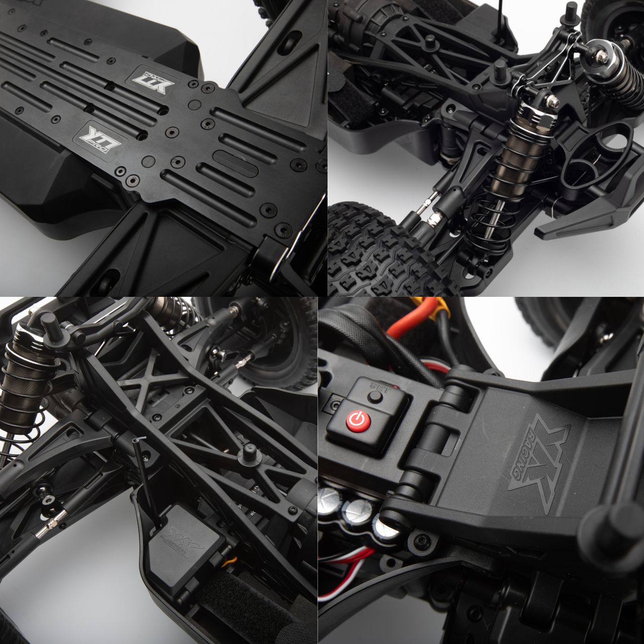 Yikong YT7 Pro Battlemann 1/7 Truggy 4WD Brushless noir mat 90km/h