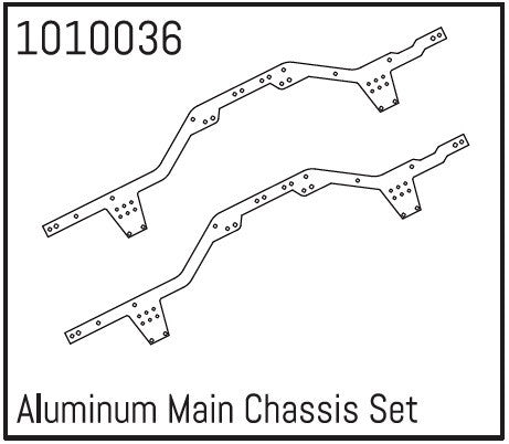 Aluminum Main Chassis Set - Breizh Modélisme.