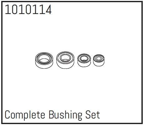 Complete Copper Bushing Set - PRO Crawler 1:18 - Breizh Modélisme.