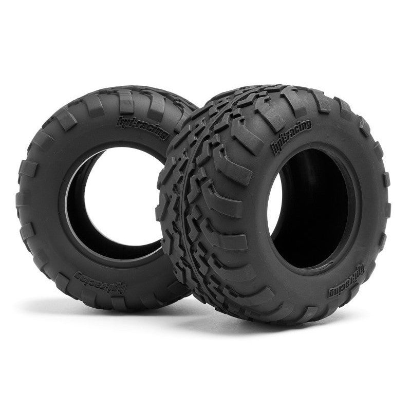 GT2 pneus D COMPOUND (2.2/109x57mm/2pcs) HPI 105282 - Breizh Modélisme.