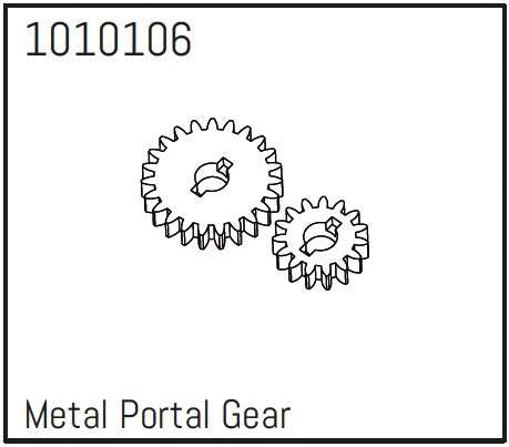 Metal Portal Gears - PRO Crawler 1:18 - Breizh Modélisme.