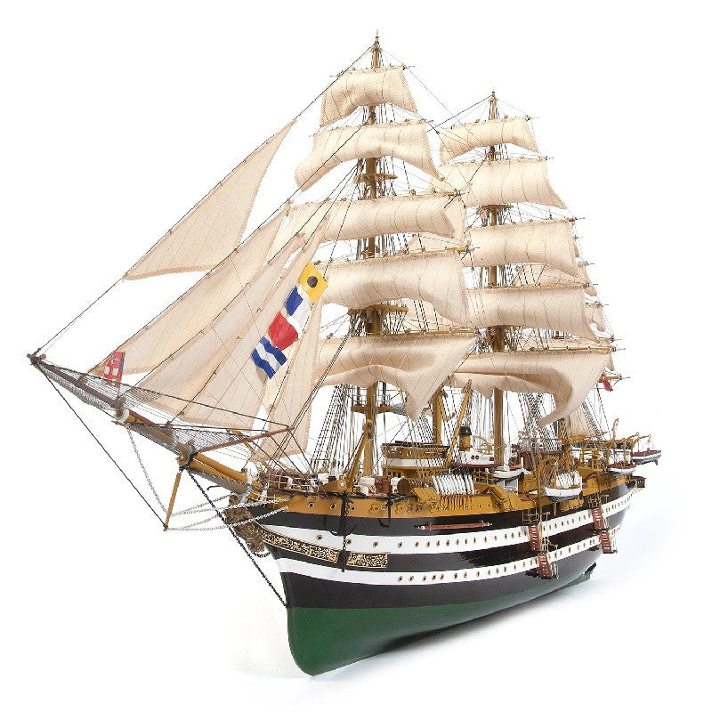 Occre 15006 Maquette Bateau Bois Amerigo Vespucci 1:100 avec voiles - Breizh Modélisme.