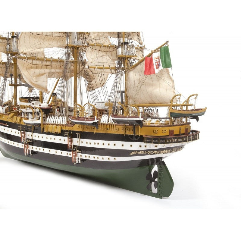 Occre 15006 Maquette Bateau Bois Amerigo Vespucci 1:100 avec voiles - Breizh Modélisme.