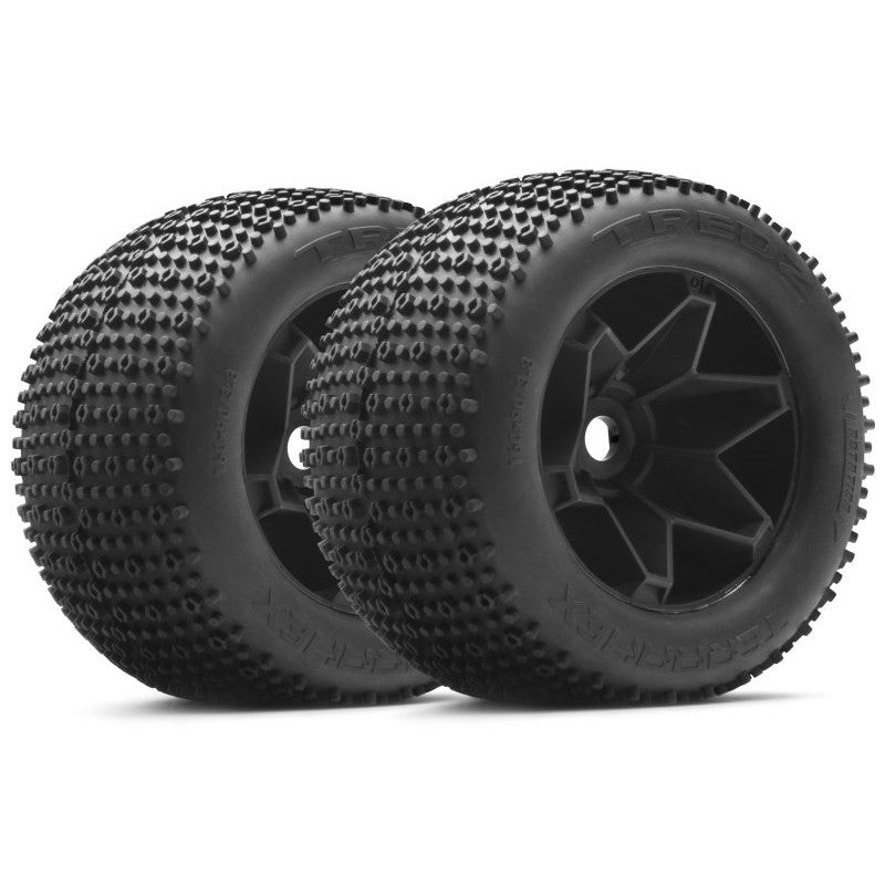 Roues Mounted Terrahex Havok 2 pcs HPI 160513 - Breizh Modélisme.