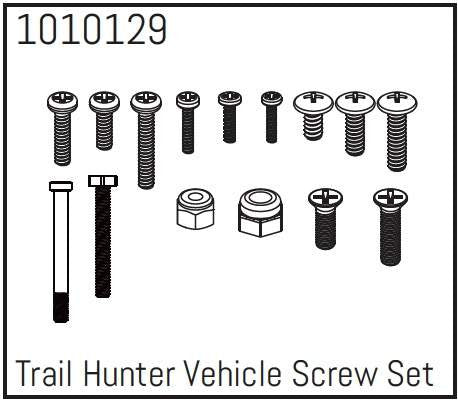 T-Hunter Screw Set - PRO Crawler 1:18 - Breizh Modélisme.
